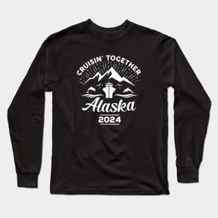 Alaska Cruise 2024 Family Friends Long Sleeve T-Shirt